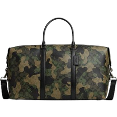 Coach Trekker Bag 52 In Signature Canvas With Camo Print - Gunmetal/Green Multi