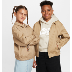 Nike Girls Outerwear Children's Clothing Nike SB Big Kids' Skate Coaches Jacket in Brown, FN9214-247