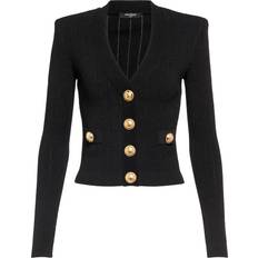 M Cardigans Balmain Cropped cardigan black US 6