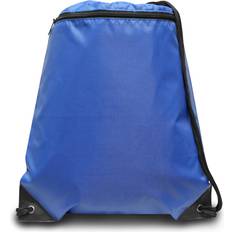 Gymsacks Liberty Bags Wholesale 14" Zipper Drawstring Backpack Royal60x$2.63