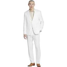 Men - White Suits Tommy Hilfiger Modern Fit Men's Suit Separates Linen Jacket White Regular 41 Regular