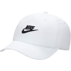 White - Women Accessories Nike Club Unstructured Futura Wash cap - White/Black