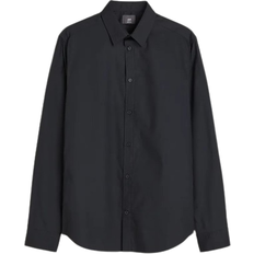 Hemden H&M Slim Fit Easy-Iron Shirt - Black