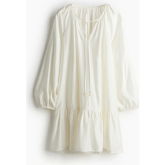 H&M Women Tie-detail Dress - White