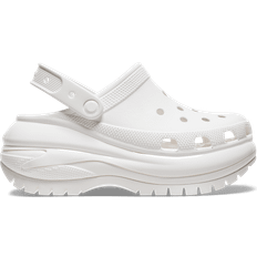 Crocs 43 - Damen Schuhe Crocs Mega Crush Clog - White