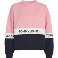 Tommy Hilfiger Colour Blocked Fleece Sweatshirt - White/Multi