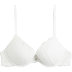 C - Weiß BHs H&M Lace Push Up Bra - White