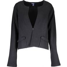 Gant Women Tops Gant Black Cotton Sweater