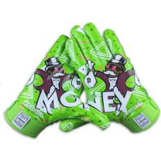 Gloves Battle Money Man 2.0 Football Receiver Gloves - Neon Green