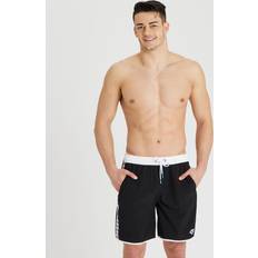 Weiß Badehosen Arena Badeshorts Herren Black-white