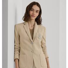 XXL Blazers Ralph Lauren Women's Jacquard Blazer Explorer Sand