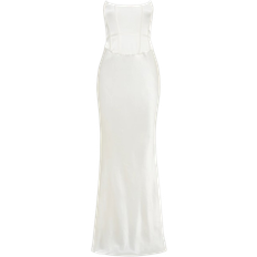 Meshki Harlow Strapless Maxi Dress - Ivory