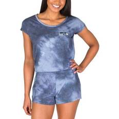 Blue - Women Jumpsuits & Overalls Concepts Sport NFL Ladies Seattle Seahawks Marina Romper, Navy Blue