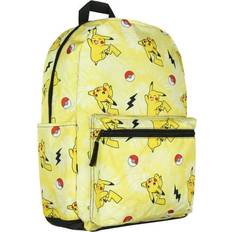 School Bags BioWorld Pokemon Pikachu Pokeball Tie Dye 17" Travel Laptop Backpack