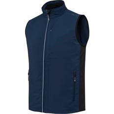 L - Men - White Vests Beretta USA Windshell EVO Vest in Blue, Polyester