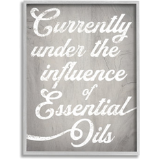 Interior Details Stupell Witty Essential Oils Humor Vintage Style Text Wall Polselli Framed Art