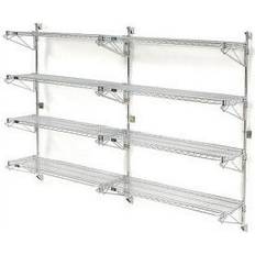 Shelving Systems on sale Global Industrial Nexel Poly-Green Adjustable Mount Wire Shelving System