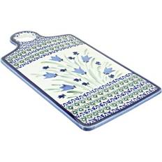 Blue Rose Pottery Zaklady Blue Tulip Chopping Board