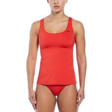 M Tankinis Nike Women's Tankini Swimsuit Top in Red, NESSA224-638