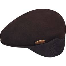 Herren - Wolle Hüte Kangol Baskenmütze Wool 504 Earlap Noir