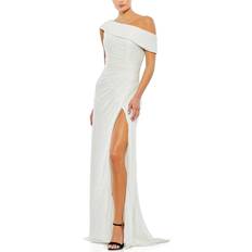 Mac Duggal White Clothing Mac Duggal Column Gown