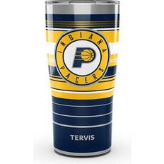 Cups & Mugs NBA Indiana Pacers 20oz Hype Stripes Travel Mug