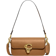 Coach Studio Baguette Bag - Brass/Light Camel