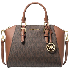 Michael Kors Ciara Medium Signature Logo Messenger Bag - Brown/Luggage