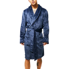 Sleepwear boohooMAN Shawl Dressing Gown - Navy