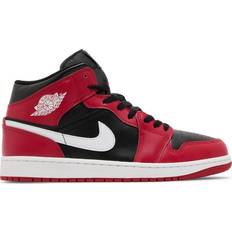Herre - Nike Air Jordan 1 Sko Nike Air Jordan 1 Mid M - Black/Gym Red/White