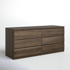 Zipcode Design Kepner Truffle Chest of Drawer 60.6x27.6"