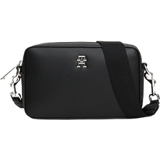 Tommy Hilfiger Essential Monogram Small Camera Bag - Black