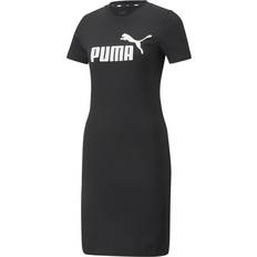 L Kleider Puma Essentials Slim Tee Dress Women's - Black
