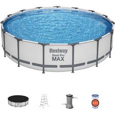 Bestway Freestanding Pools Bestway Steel Pro MAX Round Pool Set Ø4.6x1.1m