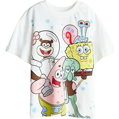 H&M Kid's Printed T-shirt - White/SpongeBob SquarePants (1117472061)