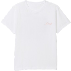 PINK T-shirts PINK Dreamer Cotton Tee - Optic White
