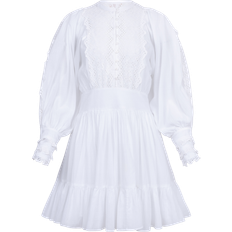 byTiMo Cotton Slub Mini Dress - Perfect White