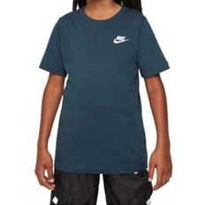 Nike Big Kid's Sportswear Polo Shirt - Deep Jungle (AR5254-332)