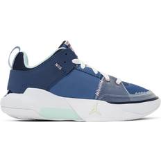 Basketballsko Nike Jordan One Take 5 GS - Stone Blue/Mystic Navy/Midnight Navy/Bleached Coral