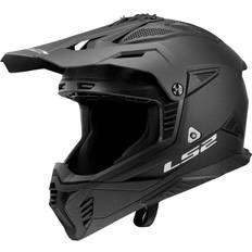 LS2 Full Face Helmets Motorcycle Helmets LS2 MX708 Fast II Solid Matt Black Offroad Helmet