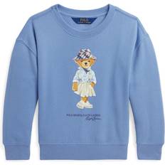 Ralph Lauren Polo Bear Fleece Boxy Sweatshirt - Campus Blue