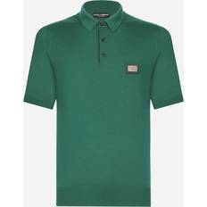 Herre - Ull Pikéskjorter Dolce & Gabbana Wool Logo Polo Shirt multi