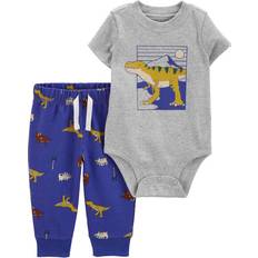Carter's Baby 2-piece Dinosaur Bodysuit Pant Set - Blue
