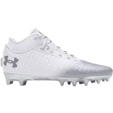 Under Armour Men Soccer Shoes Under Armour Spotlight 4 MC M - White/Metallic Silver