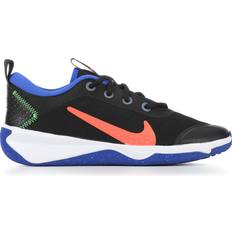 Nike Indoor Sport Shoes Children's Shoes Nike Omni Multi-Court GS - Black/Racer Blue/Green Strike/Hyper Orange