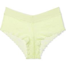 PINK No Show Cheeky Panty - Lime Cream