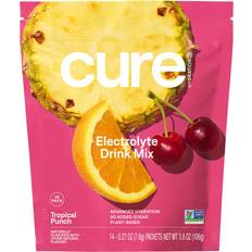 Nutritional Drinks Cure Hydrating Tropical Punch Electrolyte Mix 14