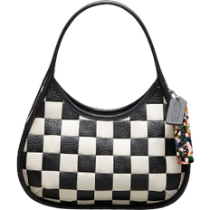 Coach Ergo Bag In Checkerboard Patchwork Upcrafted Leather - Black/Chalk