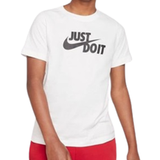 Sportswear Garment Children's Clothing Nike Big Kid's Sportswear T-shirt - White/Black (FV4078-100)