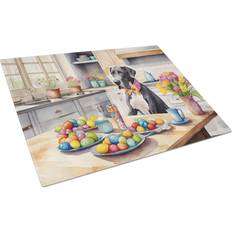 Carolines Treasures Decorating Easter Great Dane Chopping Board 15"